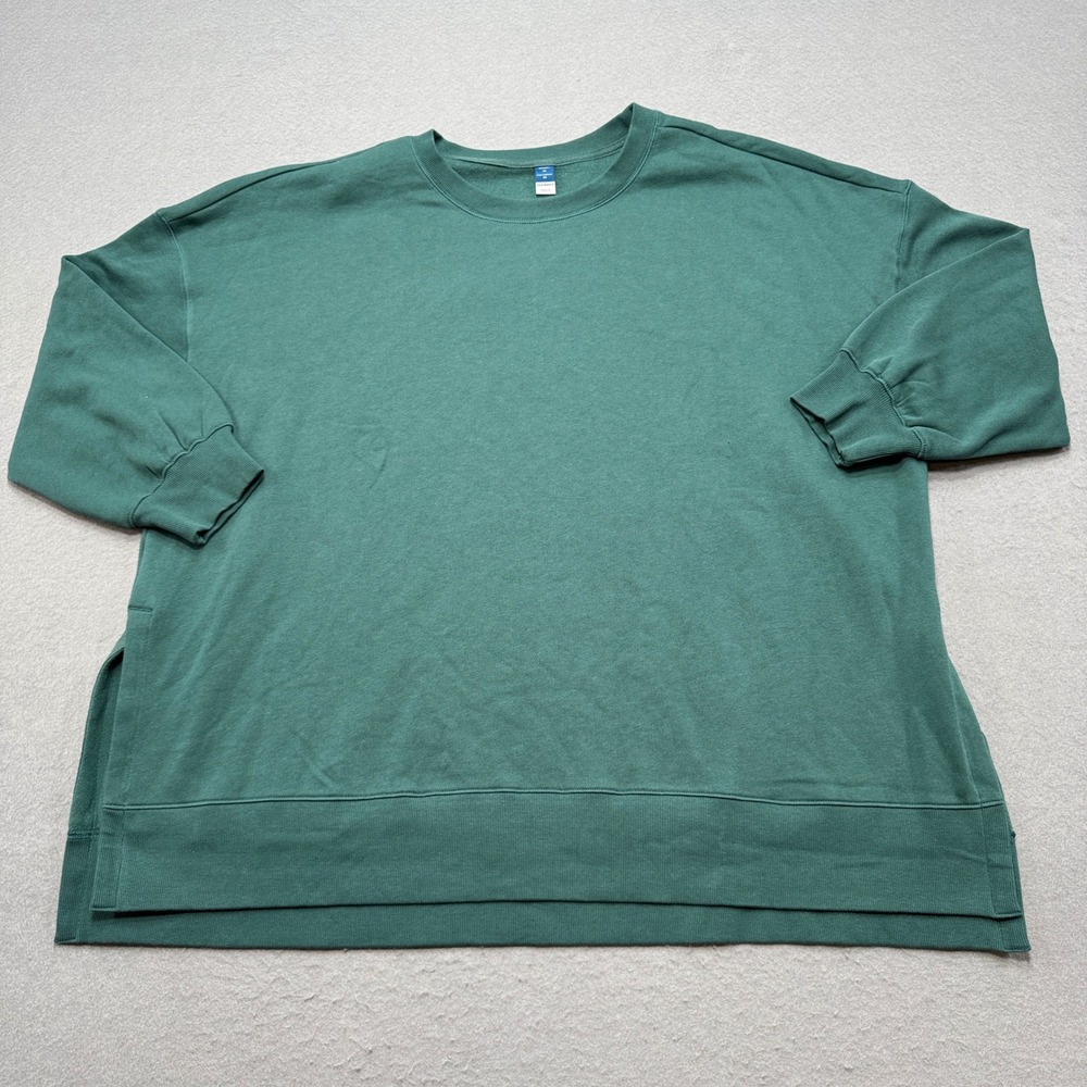 Old Navy Forest Green Crewneck Sweatshirt